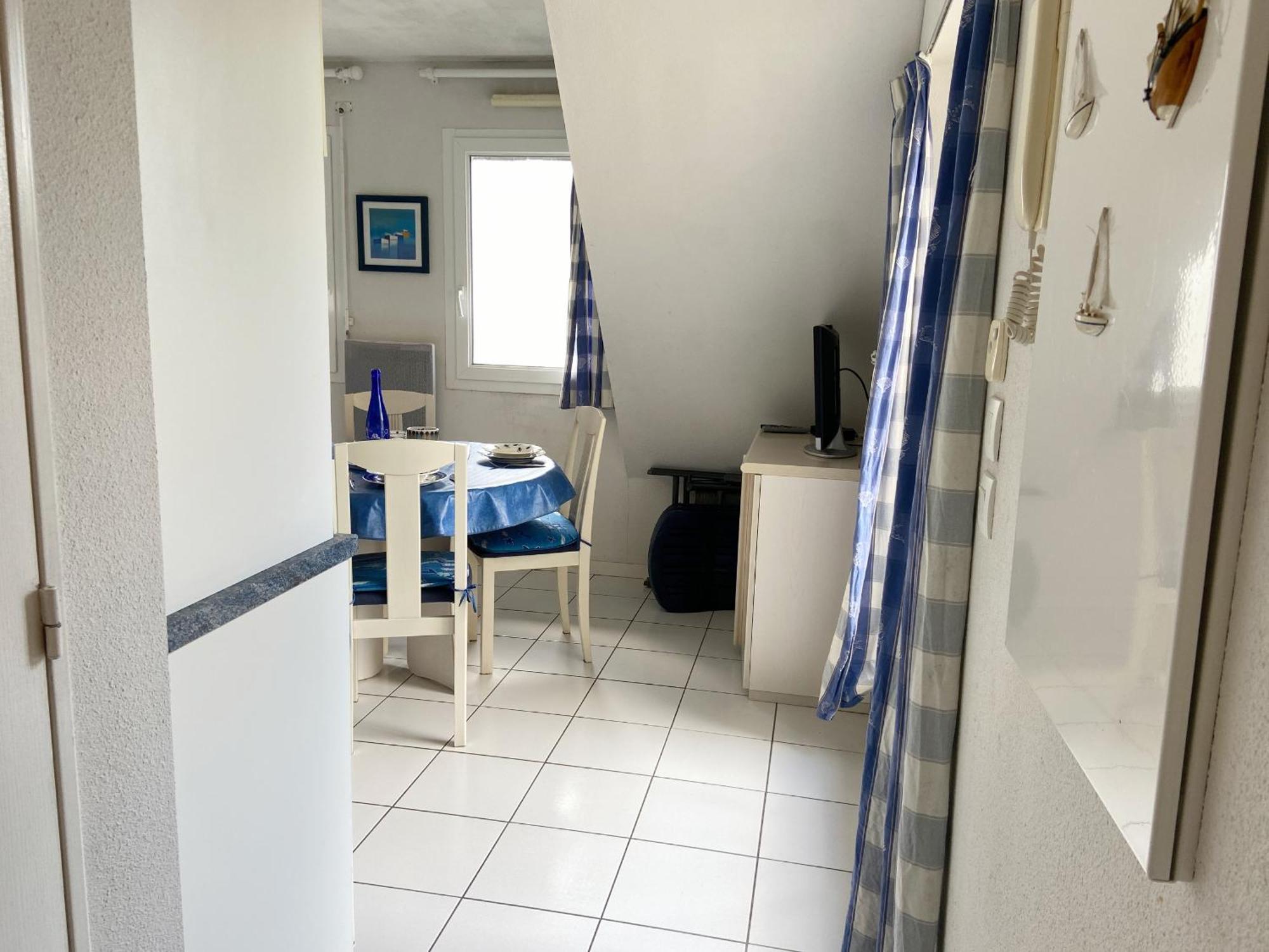 Gaelle - Studio Balcon, Proche Ty Bihan - Ud68 كارناك الغرفة الصورة