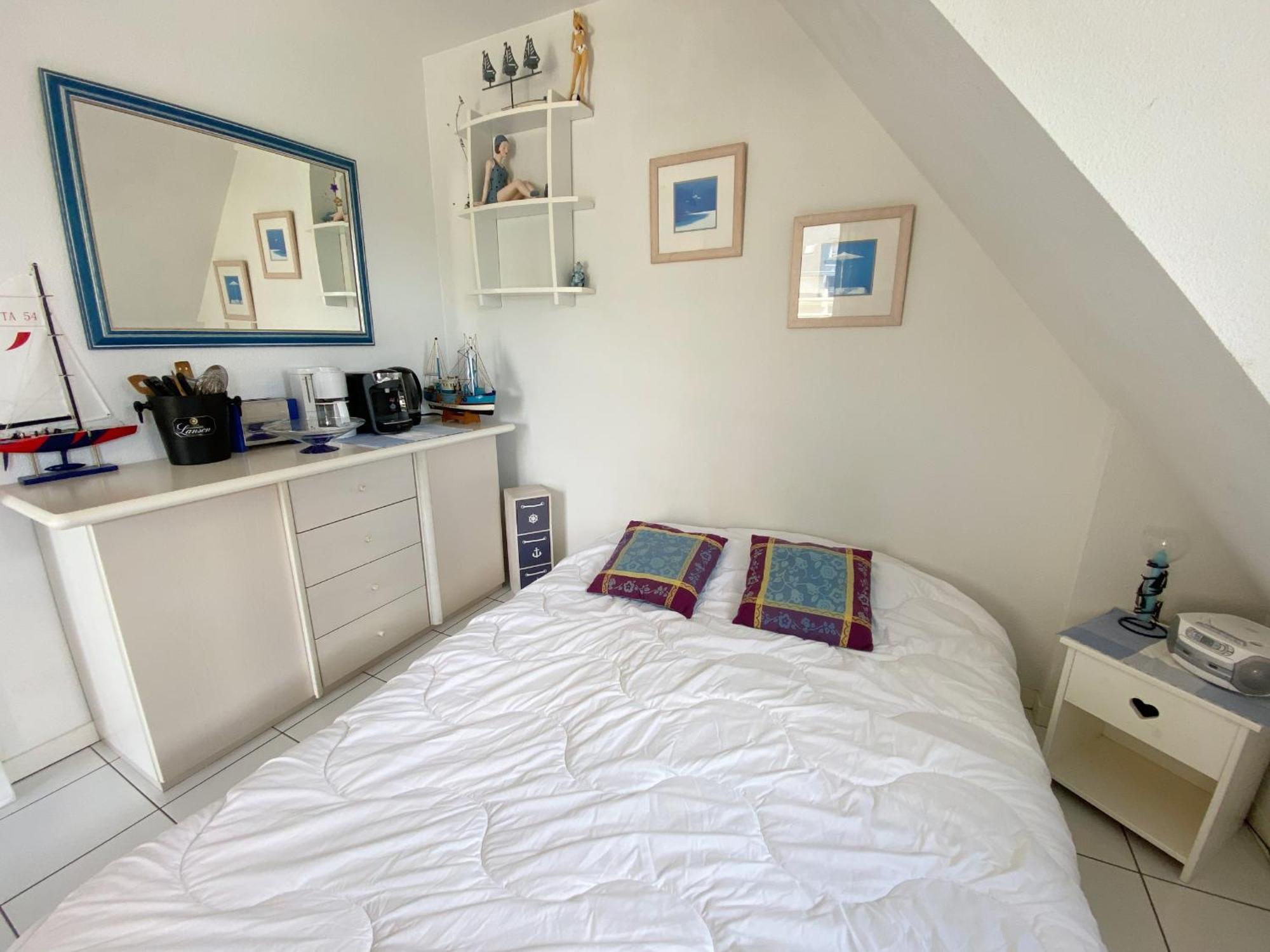 Gaelle - Studio Balcon, Proche Ty Bihan - Ud68 كارناك الغرفة الصورة