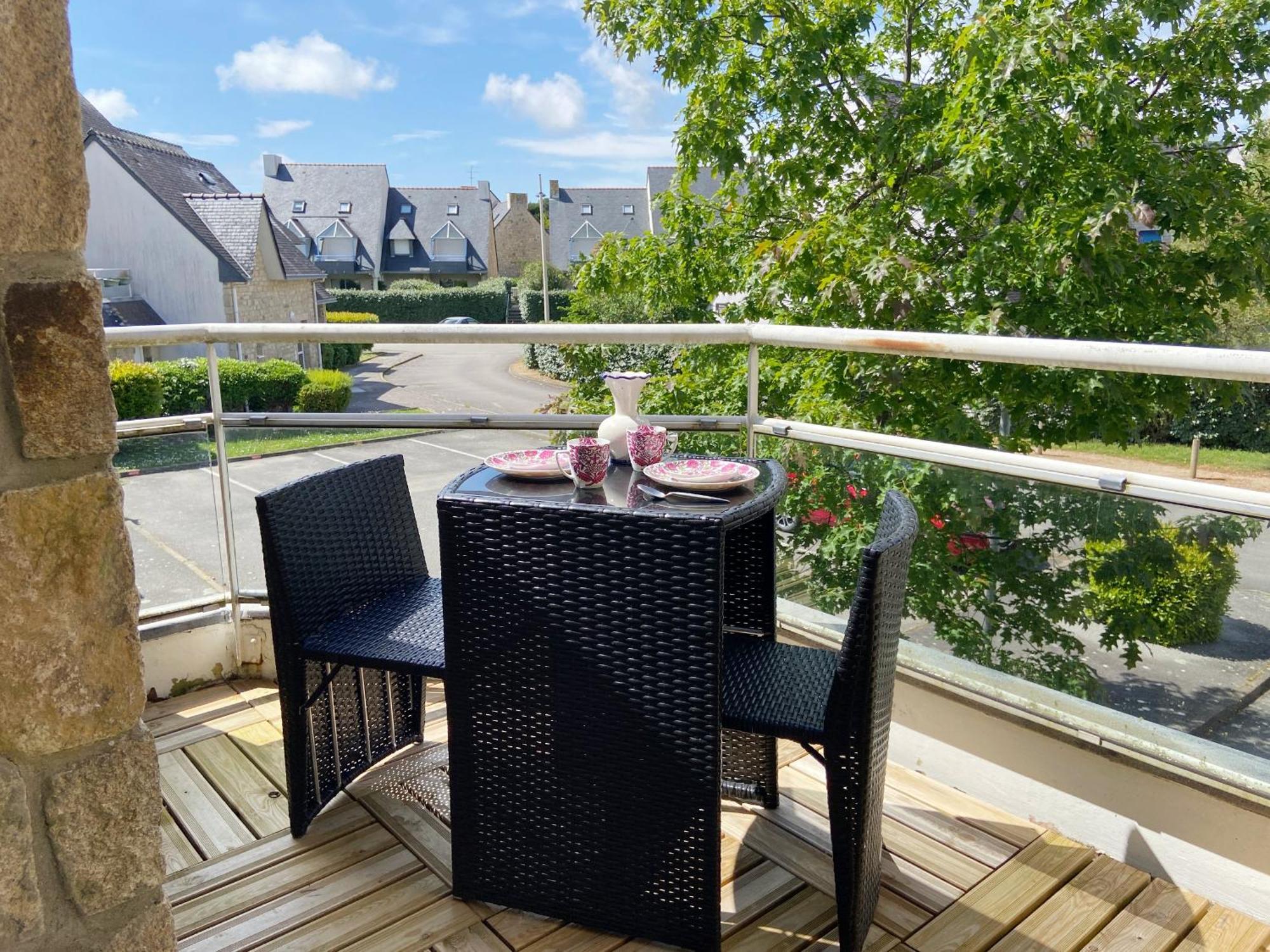 Gaelle - Studio Balcon, Proche Ty Bihan - Ud68 كارناك الغرفة الصورة